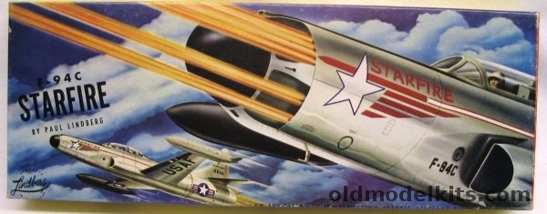 Lindberg 1/48 F-94C Starfire by Paul Lindberg, 519 plastic model kit